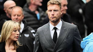 Andrew Flintoff hails NHS staff who cared for him after car crash