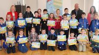 Local Notes: Reading certificates presented at Crossmolina Library