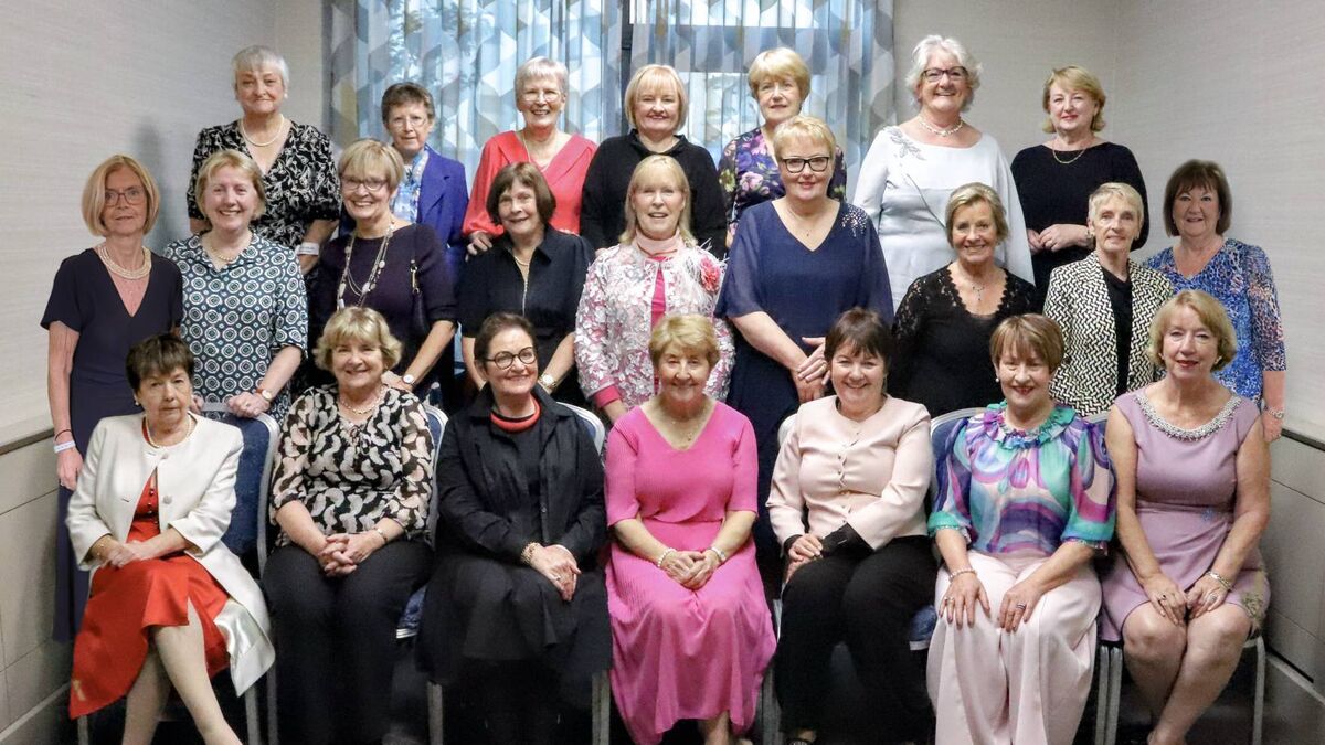 Local Notes: Former student nurses of Galway Regional Hospital reunion.