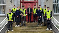 Mayo students help Tidy Towns after robbery
