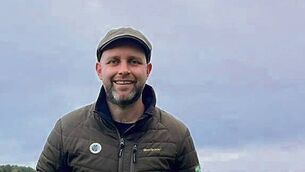 <p>Damien Waldron and his dog Xabia vom Esteresch, a 17-month-old German Shorthaired Pointer bitch after they took first prize at the Solms test held by DK Klub Althümmling in Germany. </p>