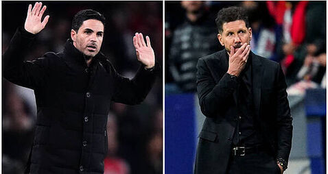 Mikel Arteta: Managers must set example after Diego Simeone’s clash in Liverpool