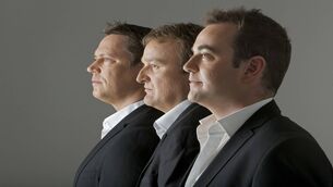 <p>The Three Amigos – Jimmy Buckley, Robert Mizzell and Patrick Feeney.</p>