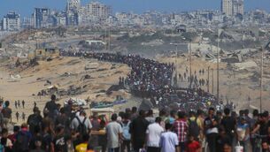 <p>Palestinians walk along Al-Rashid road toward Gaza City from Nuseirat in the central Gaza Strip after Israeli forces declared a ceasefire and withdrew from some positions in Gaza. Picture: Bashar Taleb/AFP via Getty Images</p> <p>Palestinians walk along Al-Rashid road toward Gaza City from Nuseirat in the central Gaza Strip after Israeli forces declared a ceasefire and withdrew from some positions in Gaza. Picture: Bashar Taleb/AFP via Getty Images</p>