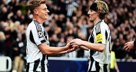 Harvey Barnes scores twice as Newcastle brush aside Benfica
