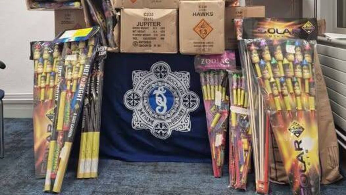 Illegal fireworks seized following search of Mayo property
