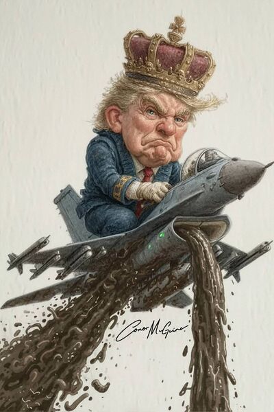 The message is meant to be brutally clear: even widespread dissent will be met not with engagement but with contempt. Illustration: Conor McGuire The message is meant to be brutally clear: even widespread dissent will be met not with engagement but with contempt. Illustration: Conor McGuire