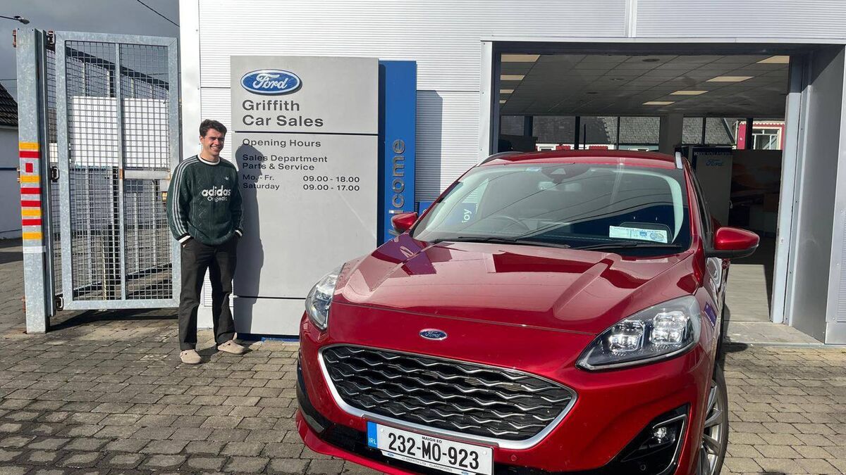 Former Mayo GAA star collects stunning new car in the county