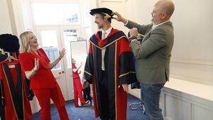 Mayo man awarded honorary doctorate by DCU Mayo man awarded honorary doctorate by DCU
