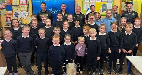 Local Notes: North Mayo Junior 'A' champions Northern Gaels visit Lacken NS with McHale Cup.