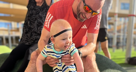 Father to run marathon 'in symbolic recognition' of deaf people to honour son