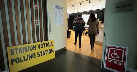 In pictures: Candidates, politicians, and the public vote in the presidential election