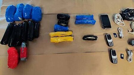 Two men arrested in Dublin after seizure of drugs worth €40k and contraband