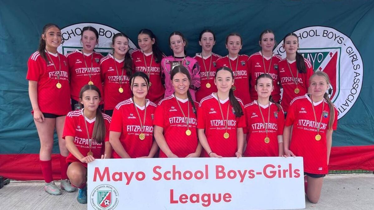Local Notes: Ballinrobe Town U16 girls win Mayo Cup final.