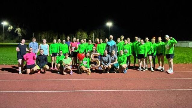 <p>Members of the Moy Miles Club at one of their recent events. </p>