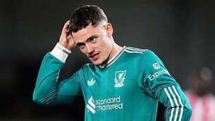 Curtis Jones returns to training for Liverpool but Alexander Isak remains absent Curtis Jones returns to training for Liverpool but Alexander Isak remains absent