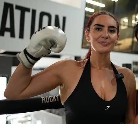 Rachel Lally (above) is facing Lila Macho who is ranked the 10th top super middleweight in the world.