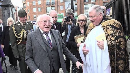Life by President’s side has been wonderful, says Sabina Higgins