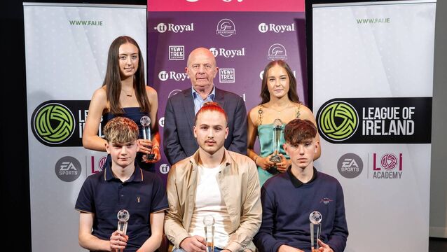 Mayo FC's aspiring stars honoured at awards night