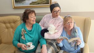 <p>Eileen Slevin, Mary Marren and Deirdre O'Meara performing in Tommy Marren's acclaimed play '3 Hail Marys'. </p> <p>Eileen Slevin, Mary Marren and Deirdre O'Meara performing in Tommy Marren's acclaimed play '3 Hail Marys'. </p>