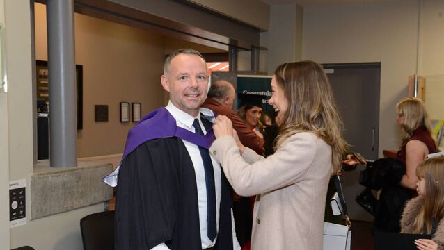 Congratulations: Mayo man graduates with a Master of Science