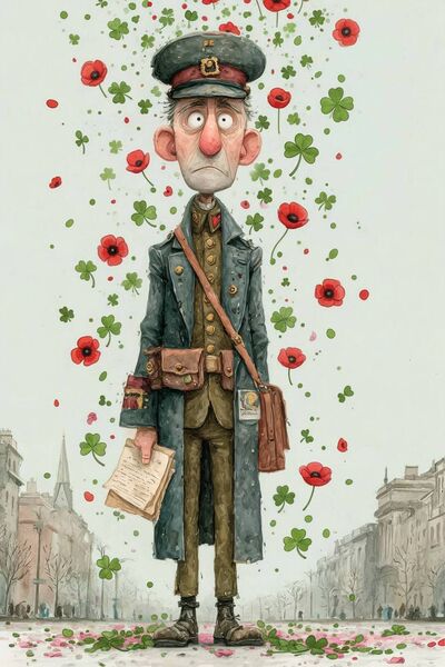 The Irishmen who died in World War I were buried twice. Once in the mud of Flanders and once in the soil of national shame. Illustration: Conor McGuire