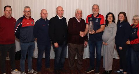 Local Notes: Presentation to Belmullet GAA Club stalwart Henry Gaughan.