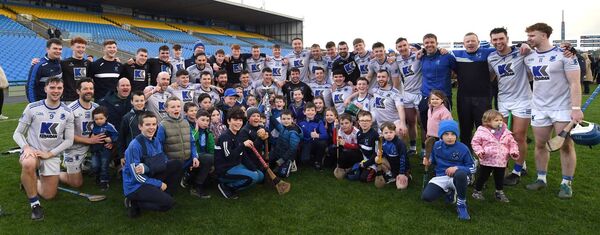 The Tooreen team and some of their youngest supporters celebrate after being crowned Connacht GAA Club Intermediate Hurling Championship winners at King and Moffatt Dr Hyde Park, Roscommon, last Saturday. Picture: David Farrell Photography The Tooreen team and some of their youngest supporters celebrate after being crowned Connacht GAA Club Intermediate Hurling Championship winners at King and Moffatt Dr Hyde Park, Roscommon, last Saturday. Picture: David Farrell Photography