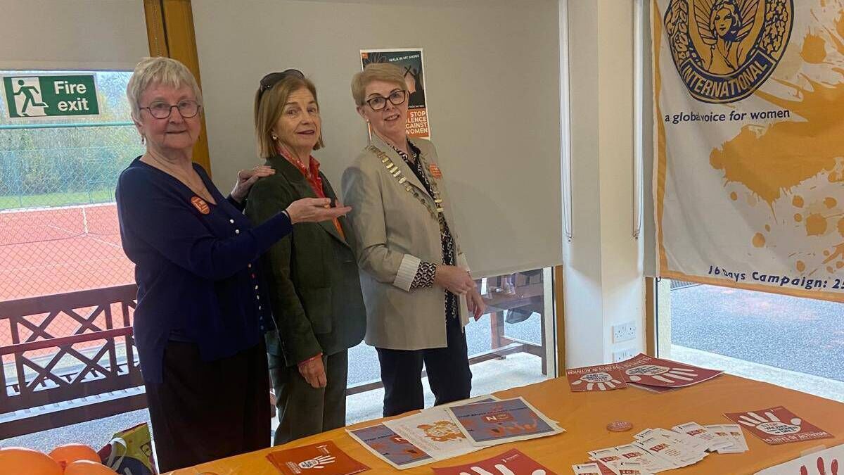 Mayo Soroptimists join in 16 days of activism
