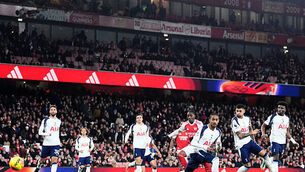 Evan Ferguson scores first goal in Italy to send Roma top of Serie A