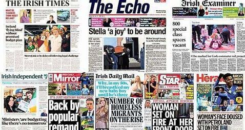 What the papers say: Wednesday's front pages What the papers say: Wednesday's front pages