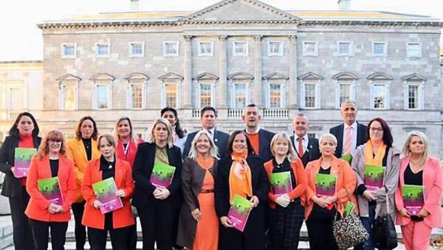 Sinn Féin delete photo after request from Ceann Comhairle