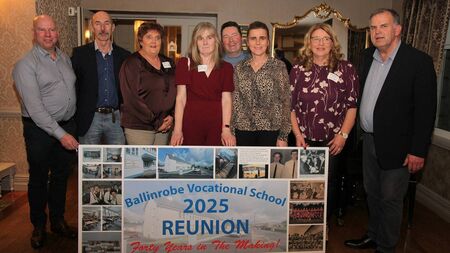 Local Notes: Ballinrobe Vocational School 40 year reunion.