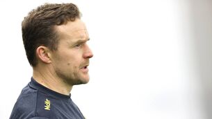 <p>Mayo manager Andy Moran. Mandatory Credit ©INPHO/James Crombie</p>