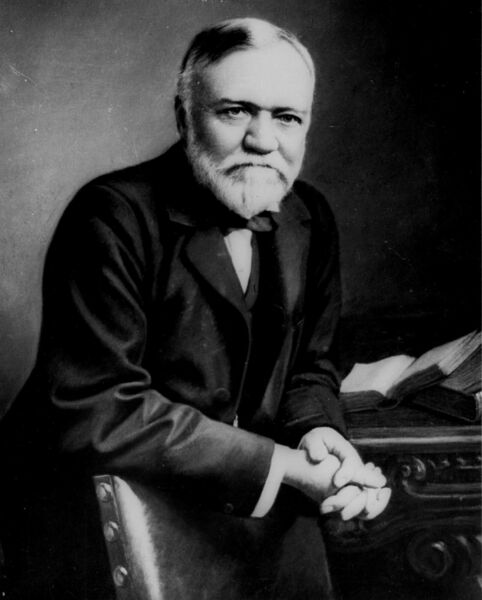 Andrew Carnegie's philanthropy was crucial to the establishment of Ireland's public library system. Picture: AP Photo Andrew Carnegie's philanthropy was crucial to the establishment of Ireland's public library system. Picture: AP Photo