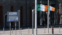 Flags in Dublin put up by anti-immigrant groups will not be removed
