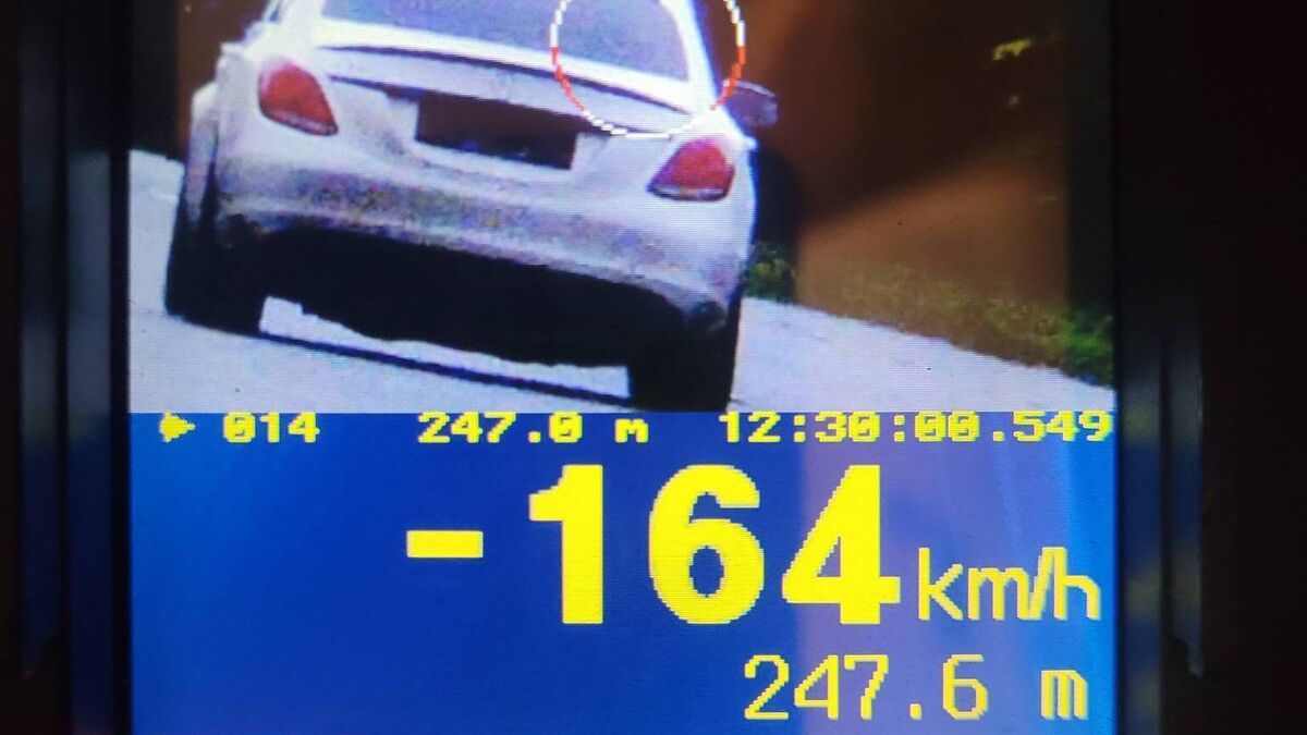 Motorist caught driving over 160km/h on busy Mayo road
