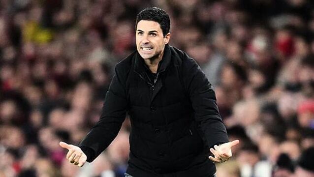 Mikel Arteta urges fans to turn up ‘like animals’ when Arsenal host Brentford