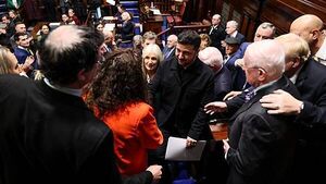 Volodymyr Zelensky bids to capture Irish hearts on whirlwind state visit