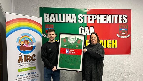 Ballina Stephenites GAA silent auction taking place