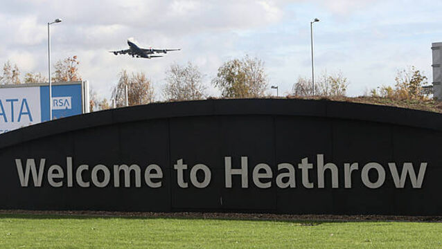 Irish woman (49) arrested at Heathrow Airport on suspicion of importing cocaine