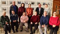Local Notes: Western Care users and staff members at launch of photos in Civic Centre, Belmullet.