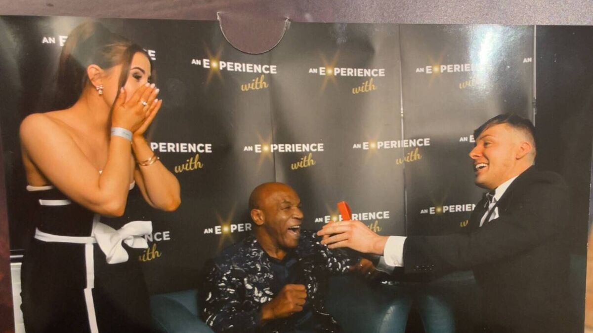 Mayo soldier proposes to partner with Mike Tyson in attendance