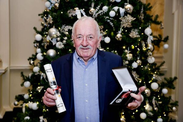 Pat Cannon was awarded a Silver medal and a Certificate of Bravery. Picture: Maxwells Pat Cannon was awarded a Silver medal and a Certificate of Bravery. Picture: Maxwells