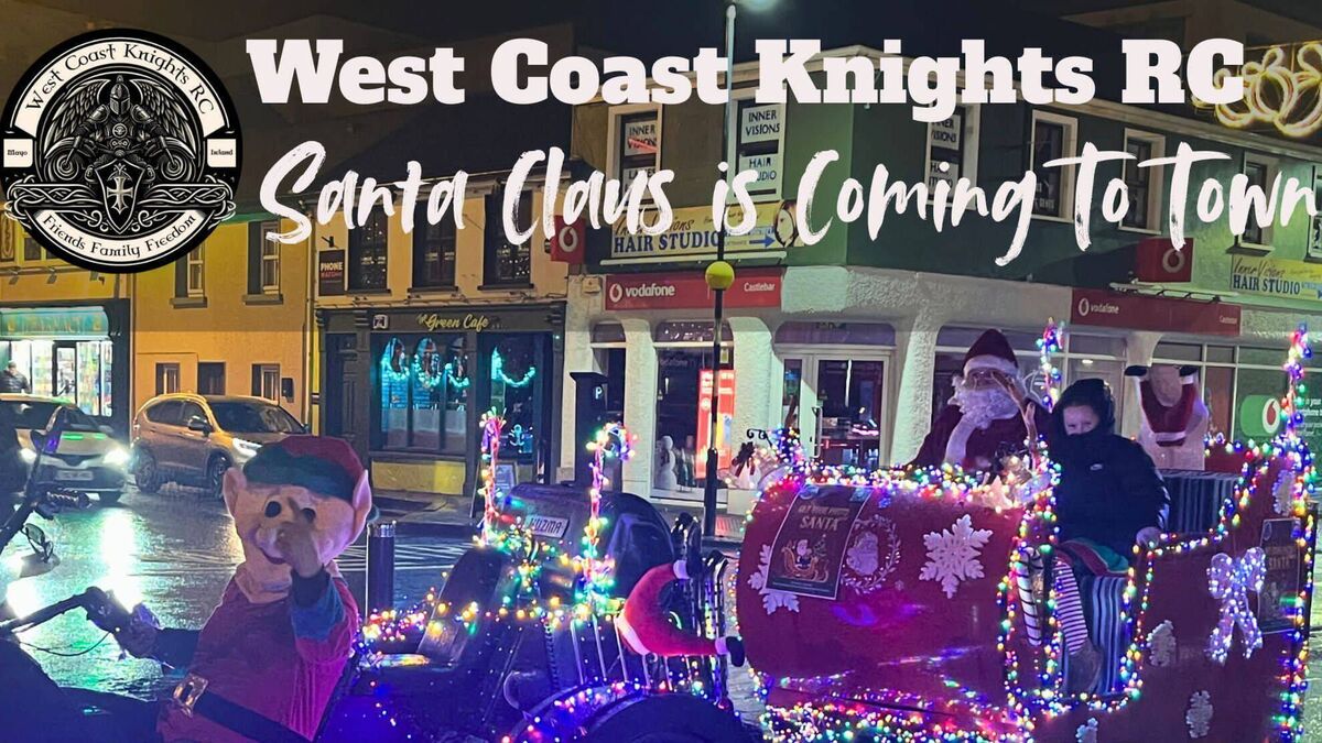 Santa is coming to Mayo towns tomorrow