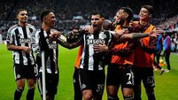 Bruno Guimaraes and Anthony Gordon net again as Newcastle beat 10-man Burnley