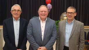 <p>Past, outgoing and incoming principals of Scoil Iosa. from left: Jim Lundon (1975-2009), Kenneth Dennedy (2009-2025) and Kevin Henry, who will take up the role in January 2026.</p> <p>Past, outgoing and incoming principals of Scoil Iosa. from left: Jim Lundon (1975-2009), Kenneth Dennedy (2009-2025) and Kevin Henry, who will take up the role in January 2026.</p>