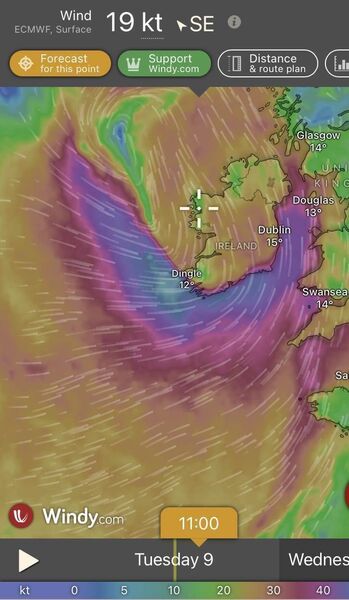 Screenshot from: Windy.com Screenshot from: Windy.com