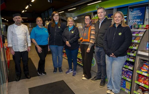 Ollie Deehan, Loreta Flanagan, George Samuel, Mary Cribbbin, Caroline and Mark Cosgrove and Shauna Waldron at the opening of Daily’s XL. Ollie Deehan, Loreta Flanagan, George Samuel, Mary Cribbbin, Caroline and Mark Cosgrove and Shauna Waldron at the opening of Daily’s XL.