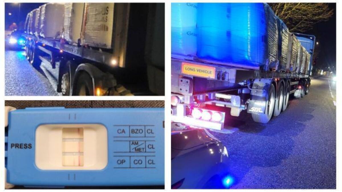 Mayo Gardai catch truck driver speeding while on cocaine